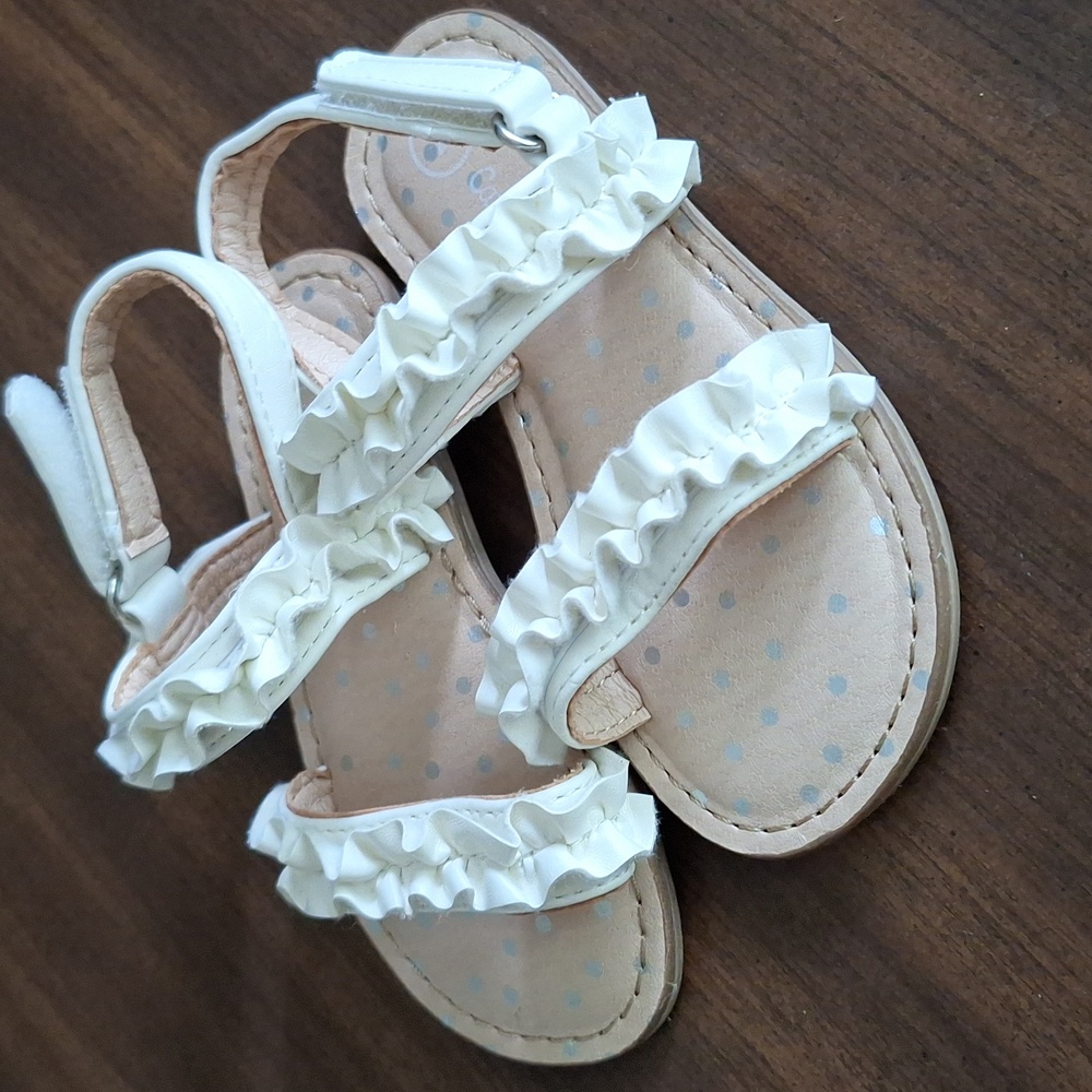 Cat & Jack White Sandals